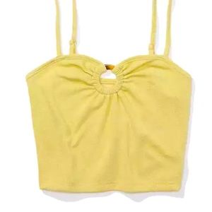 Urban Outfitters yellow o ring tank top. Great condition.
